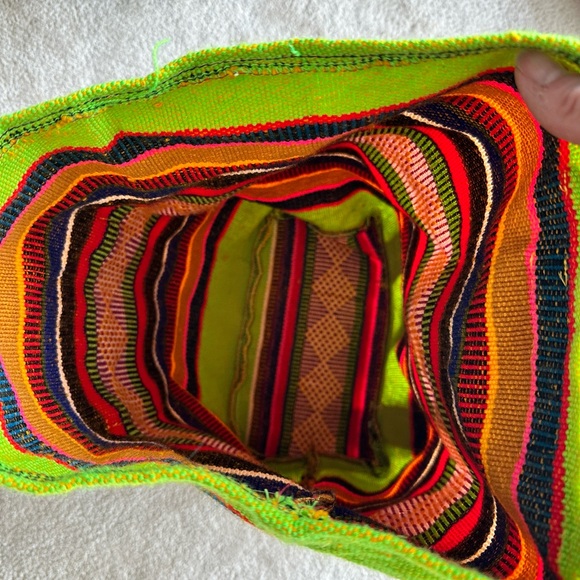 New colorful Mexican bag/back pack - Picture 6 of 7